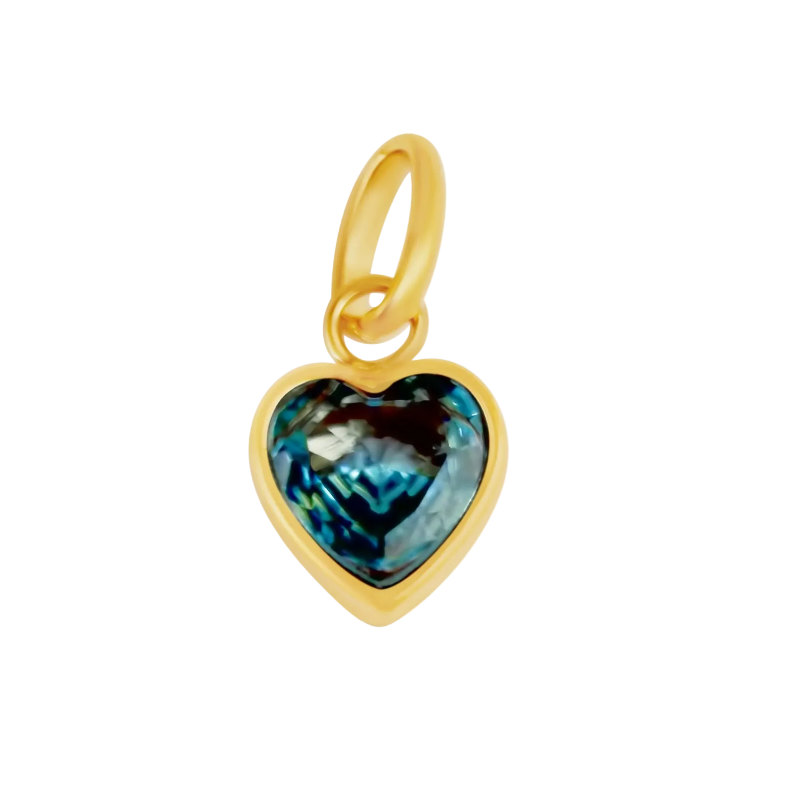 Zirkonia Herz Charm