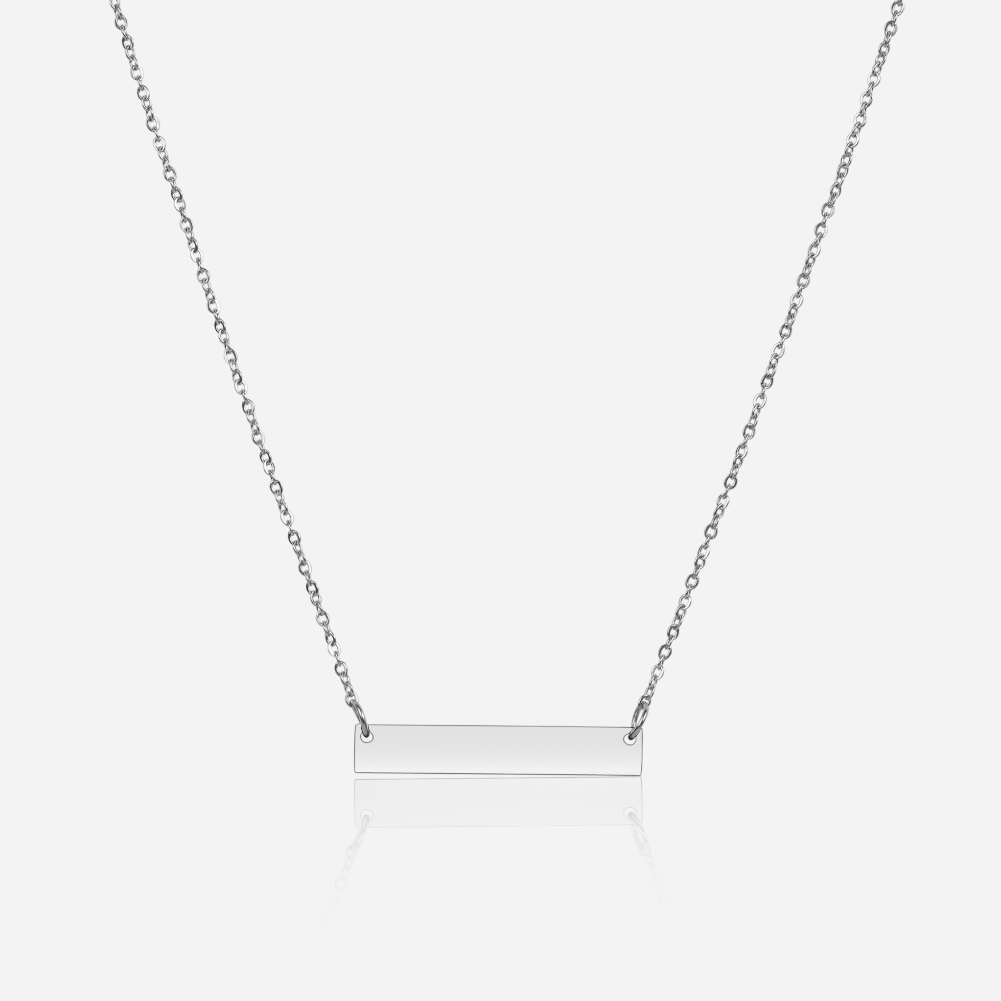 Gravur Kette horizontal bar