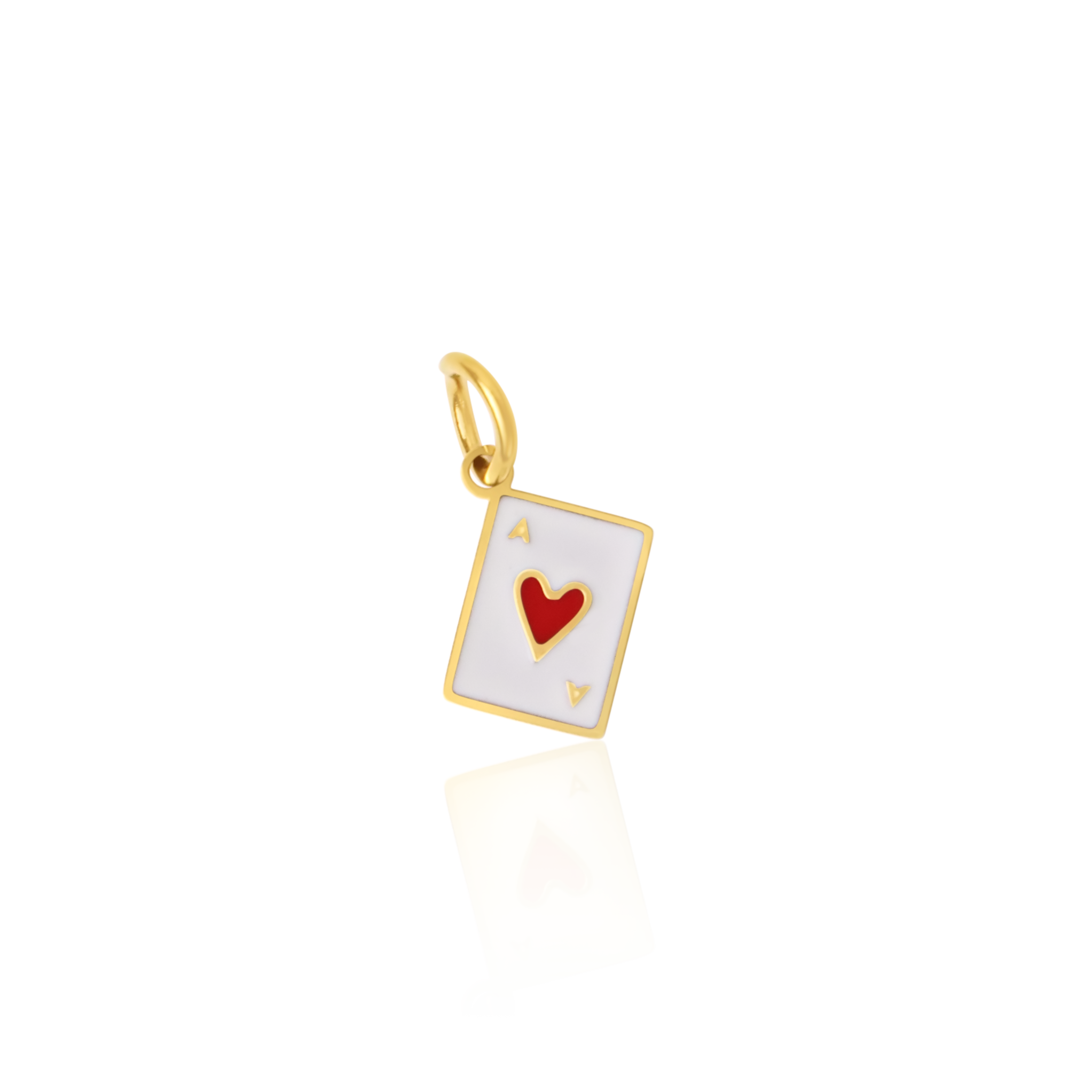 Ace of Hearts Charm