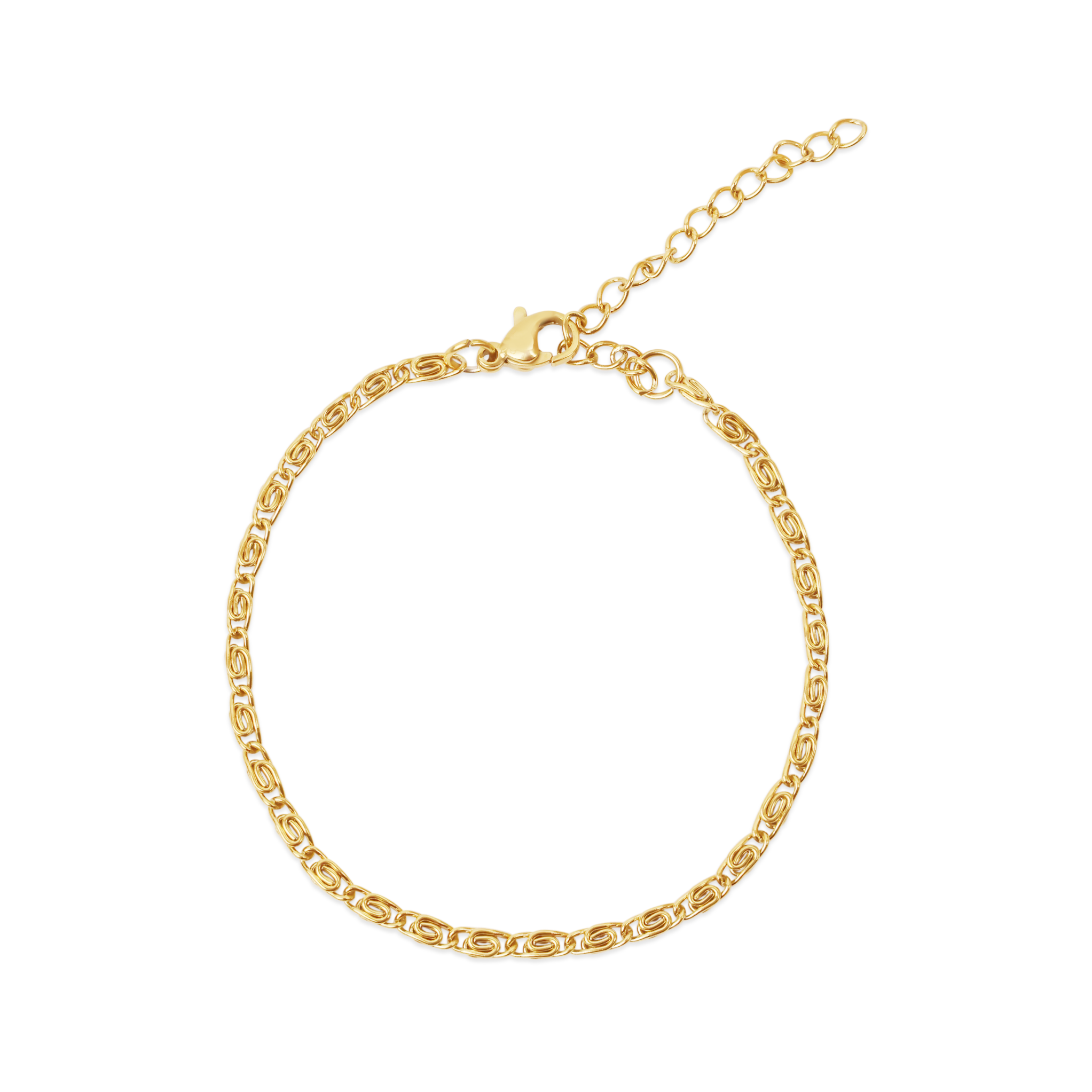 Armband mit geschwungenen Elementen