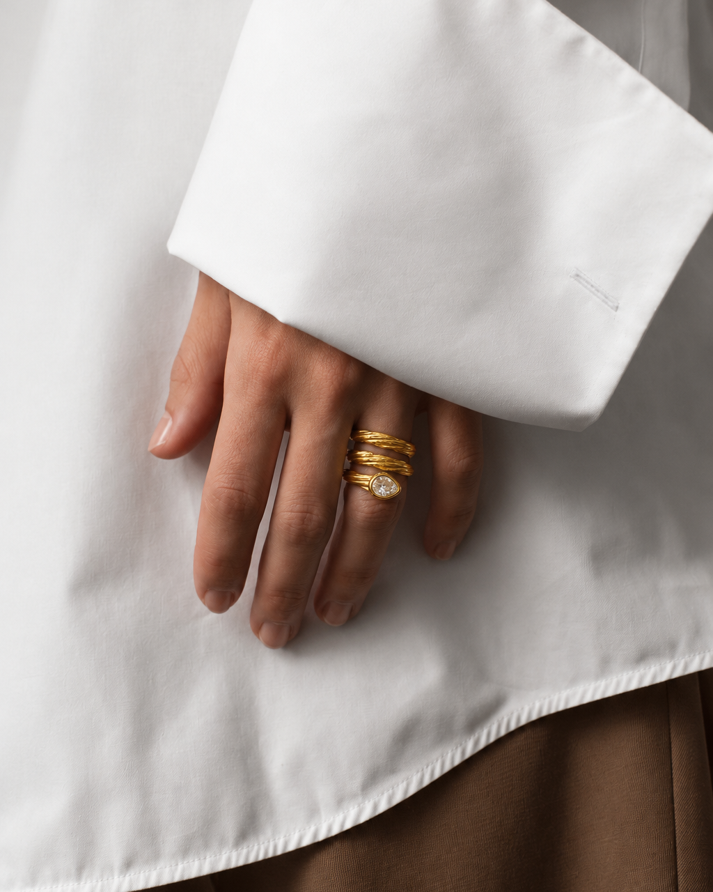 Gilded Muse Ring