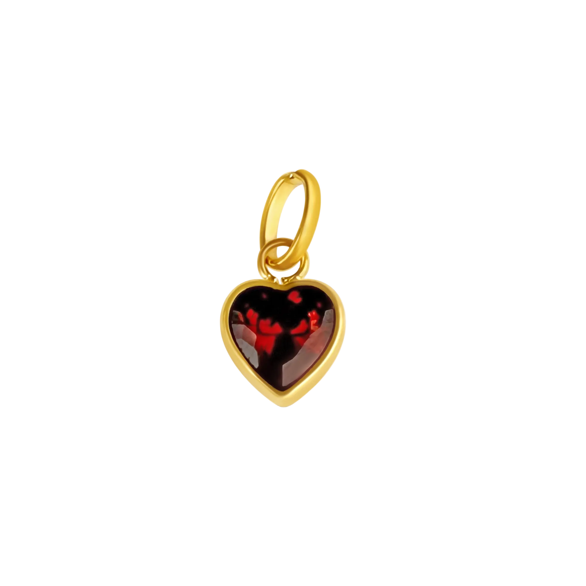 Zirkonia Herz Charm