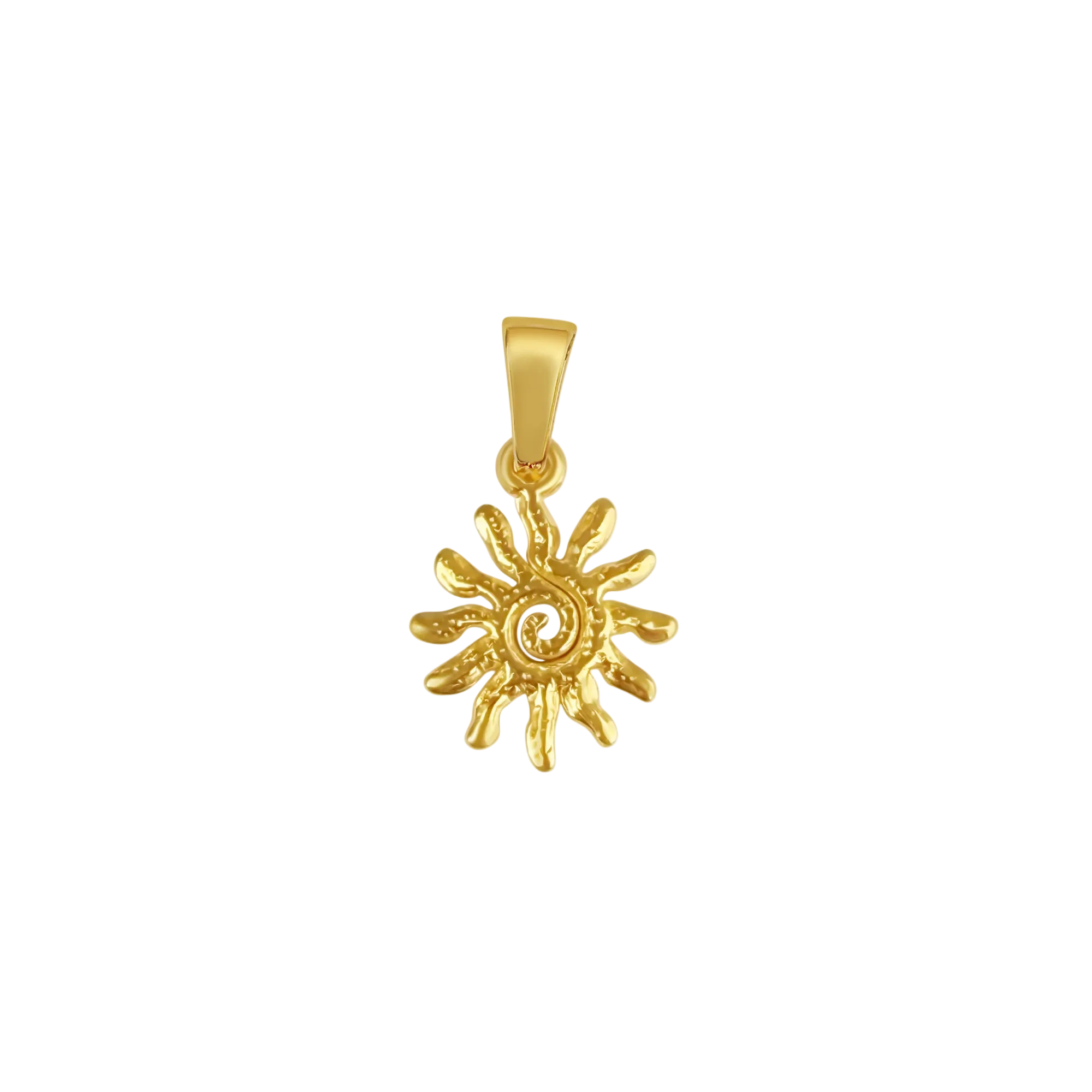 Sonnenspirale Charm