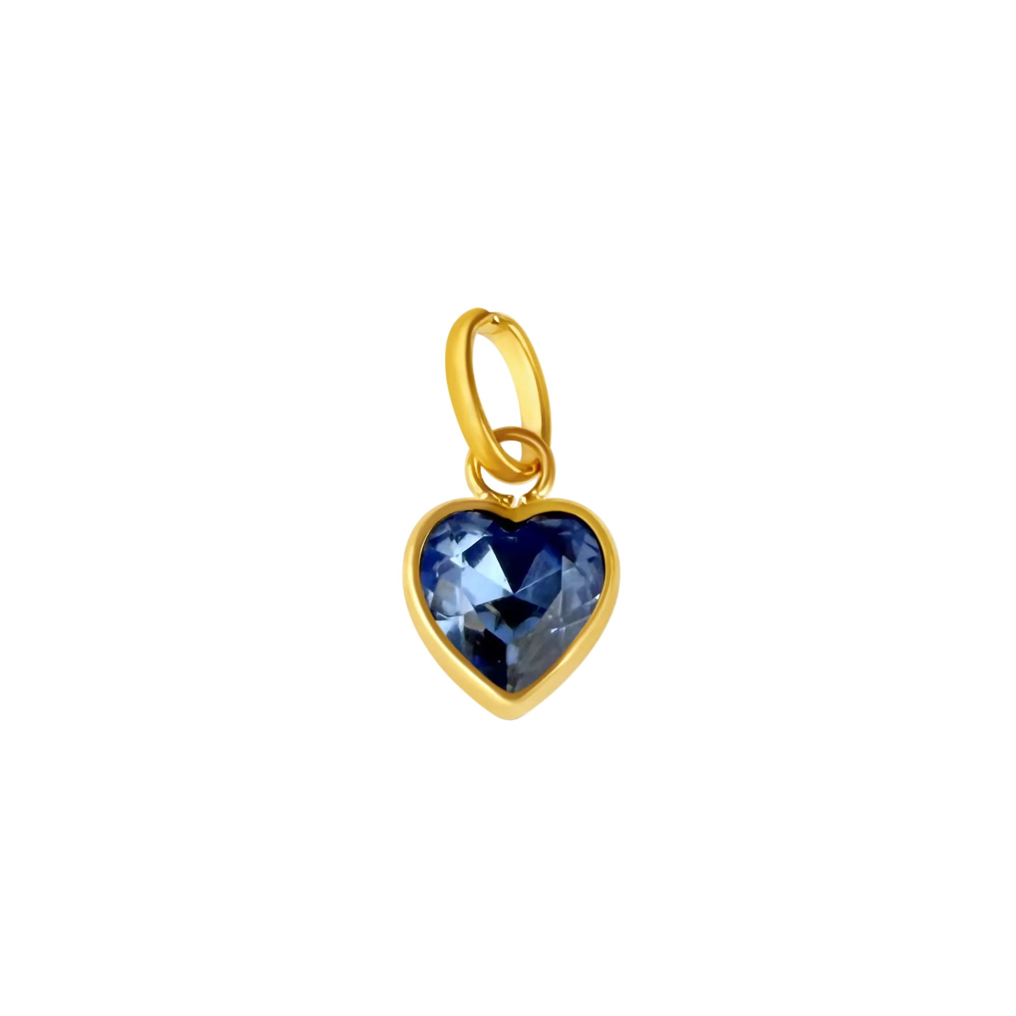Zirkonia Herz Charm
