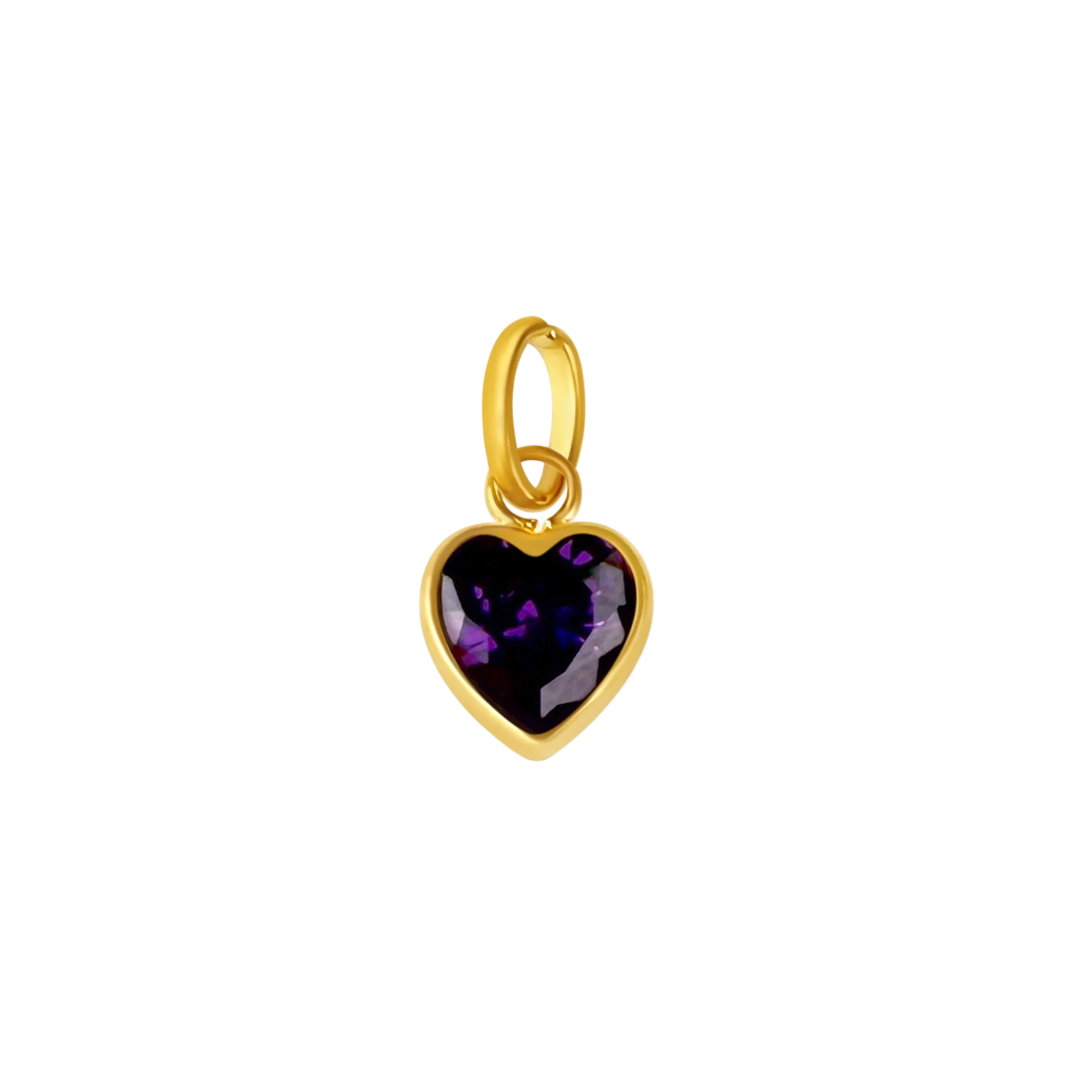 Zirkonia Herz Charm