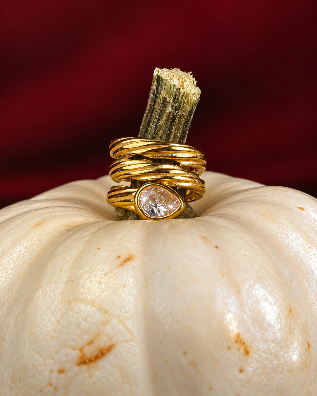 Gilded Muse Ring