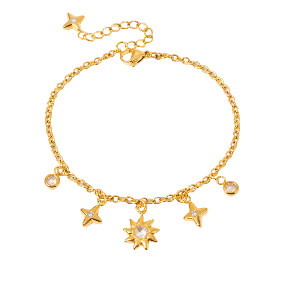 Sonne und Stern Armband