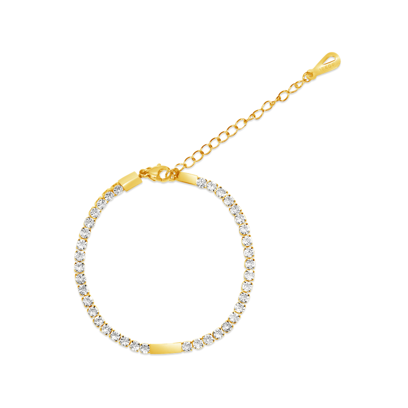 Gravur Tennis-chain Armband