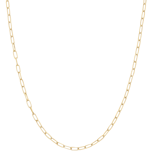 Basic layering paperclip chain - Clout Vienna#