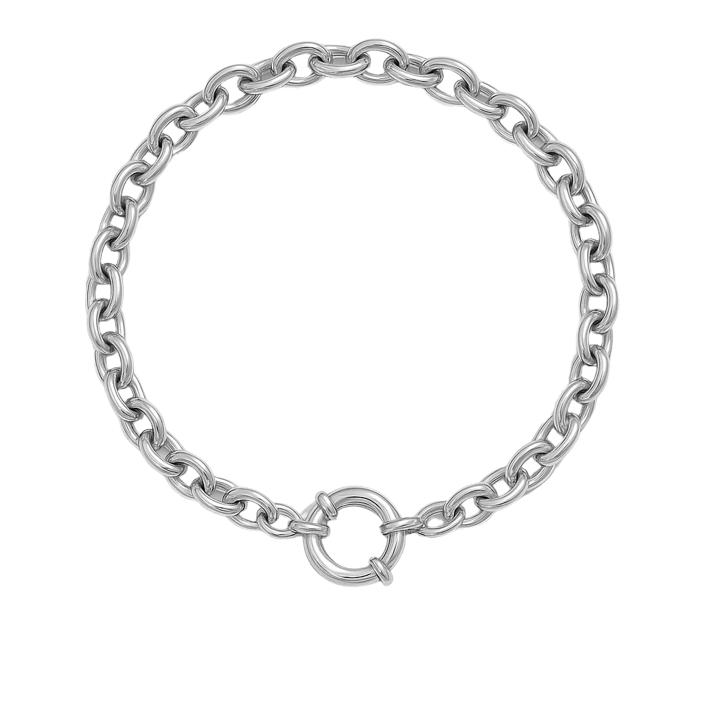 Charm Bracelet with Vintage Clasp - Clout Vienna#