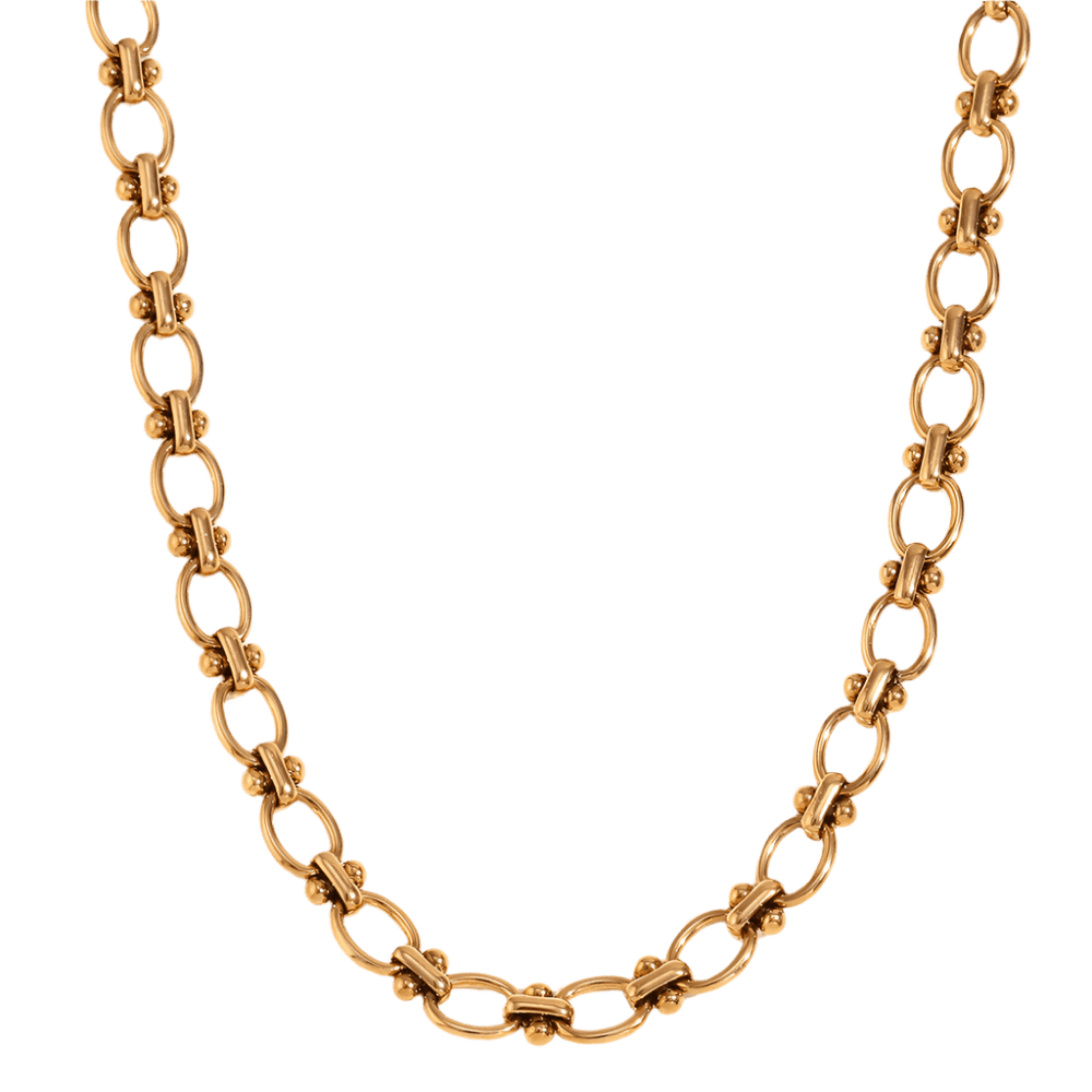 Chunky Charm Necklace - Clout Vienna#