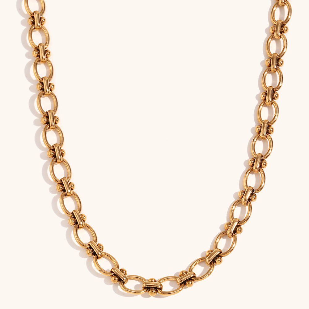 Chunky Charm Necklace - Clout Vienna#