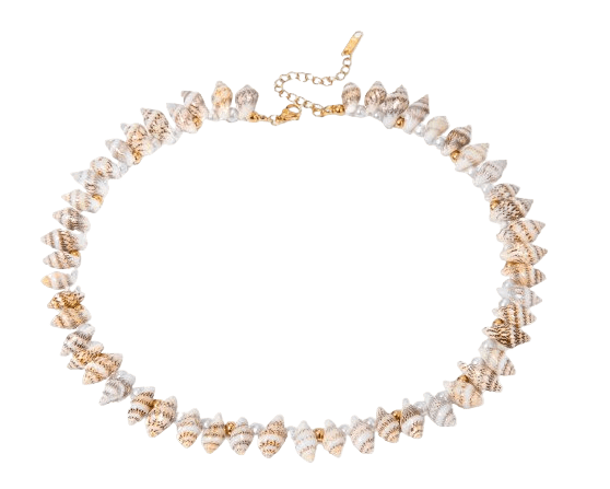 Feine Muschel Kette - Clout Vienna