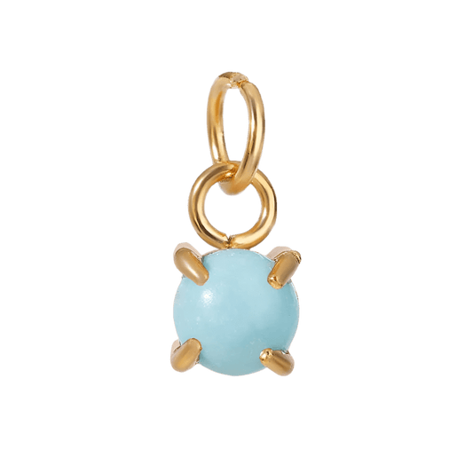 Golden Birthstone Charm - Clout Vienna#