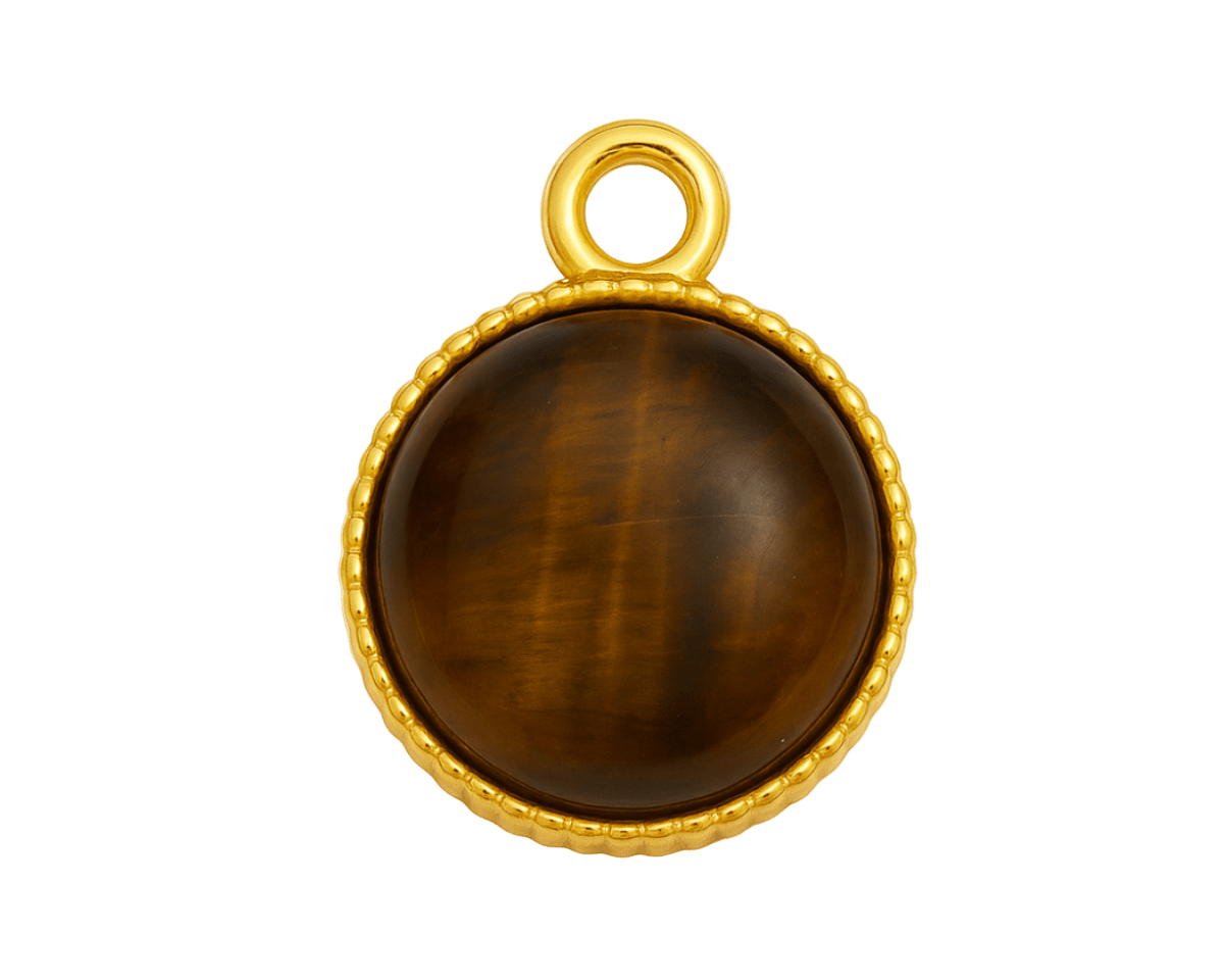 Golden Tiger Charm - Clout Vienna