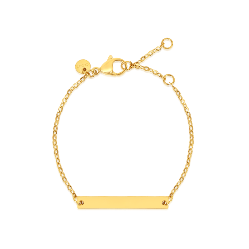 Feines Gravurarmband