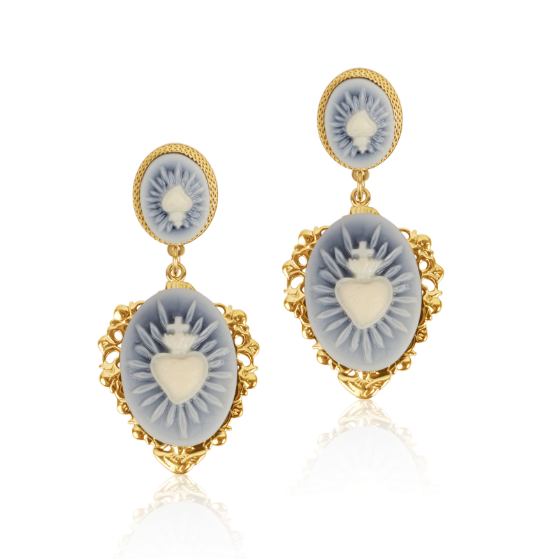 Amour Bleu Earrings