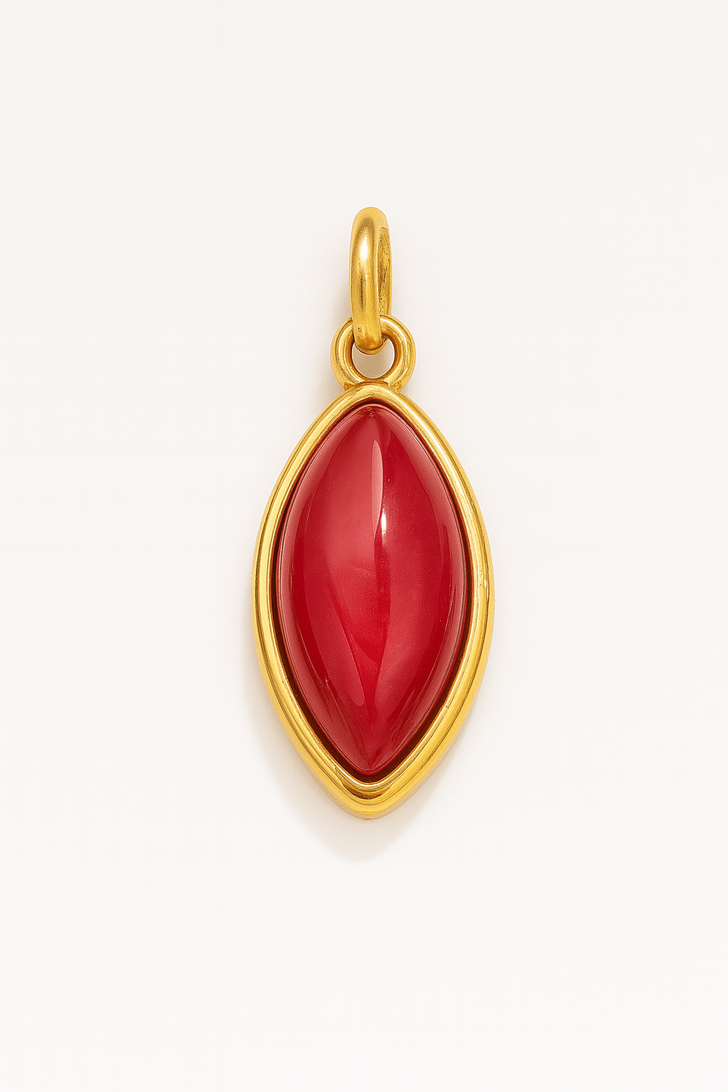 Marquise Roter Chalcedon Charm - Clout Vienna