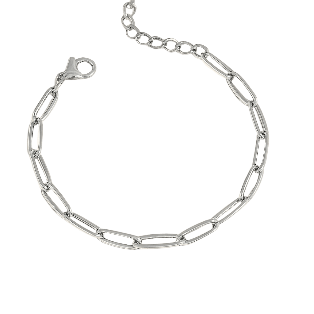 Paperclip Charm Bracelet Big - Clout Vienna#