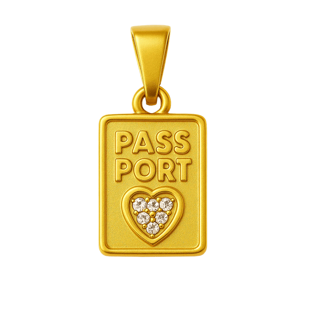 Passport Charm - Clout Vienna