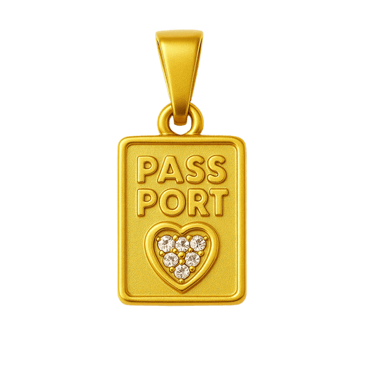 Passport Charm - Clout Vienna