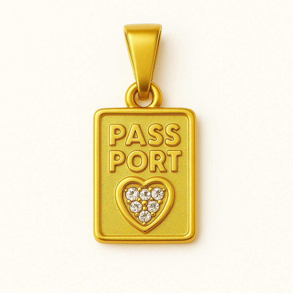 Passport Charm - Clout Vienna