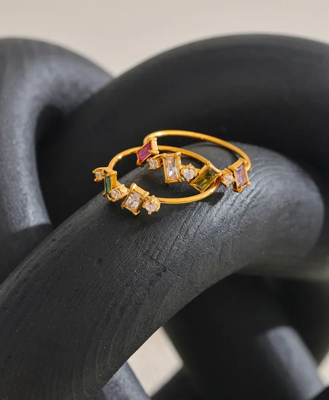 Plain multicolor RIng - Clout Vienna#