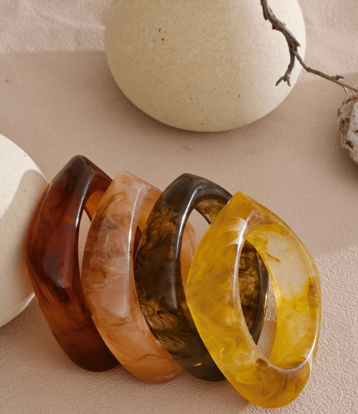 Sand Sol Bangle - Clout Vienna