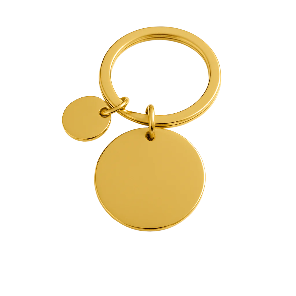 Schlüsselanhänger Rund - Clout Vienna#