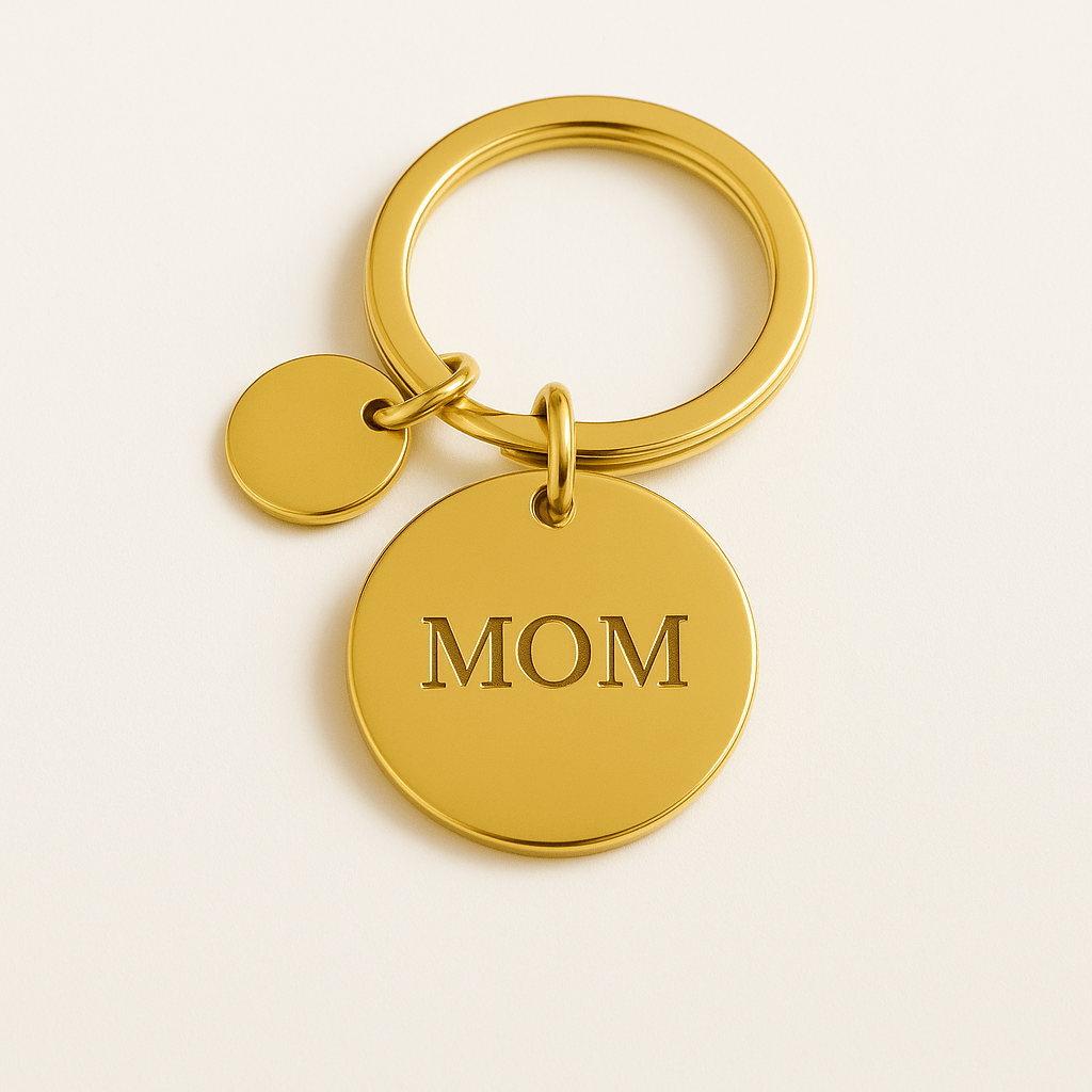 Schlüsselanhänger Rund - Clout Vienna#