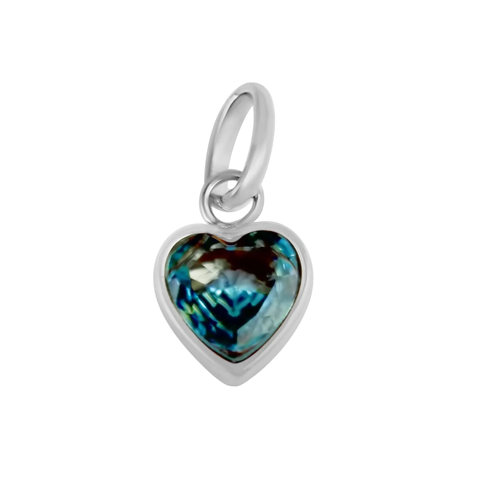 Zirkonia Herz Charm