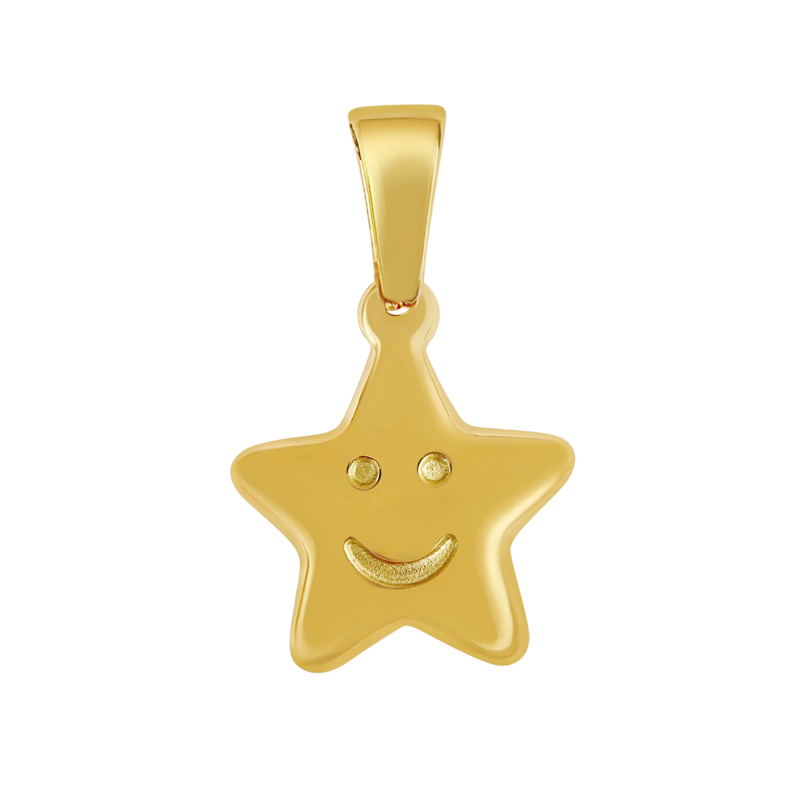 Stern Körper mit Smiley