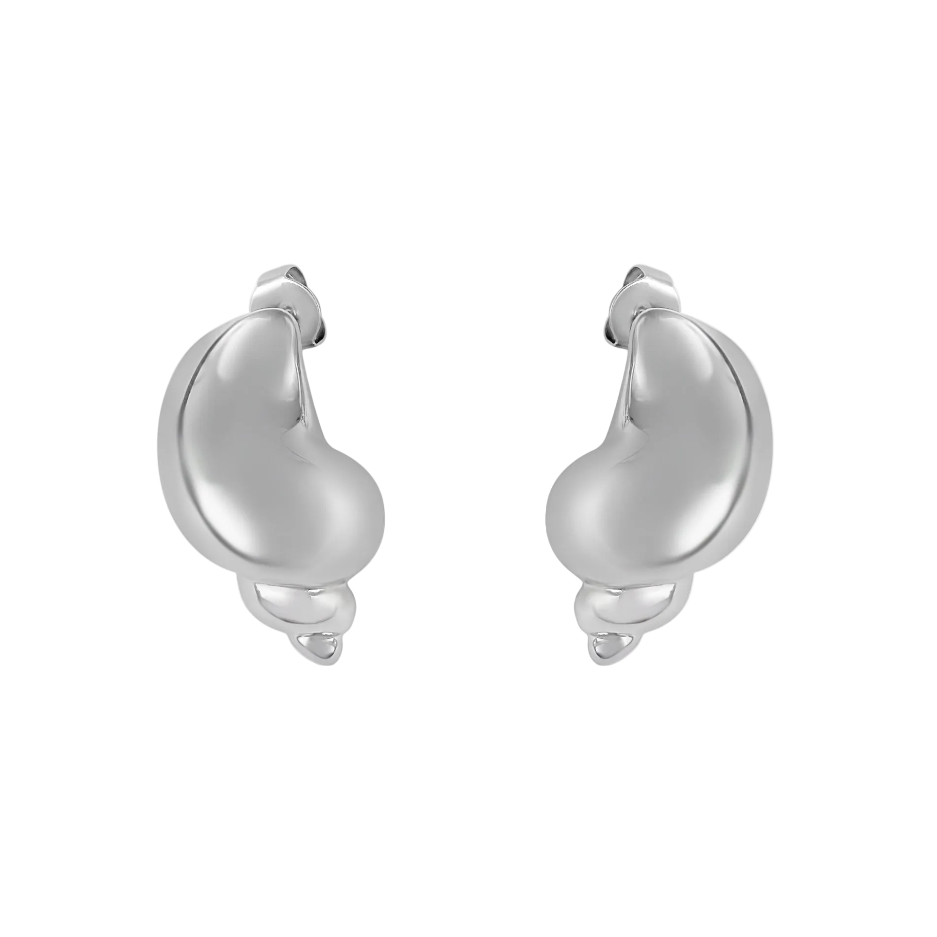 elegante Muschel Stecker