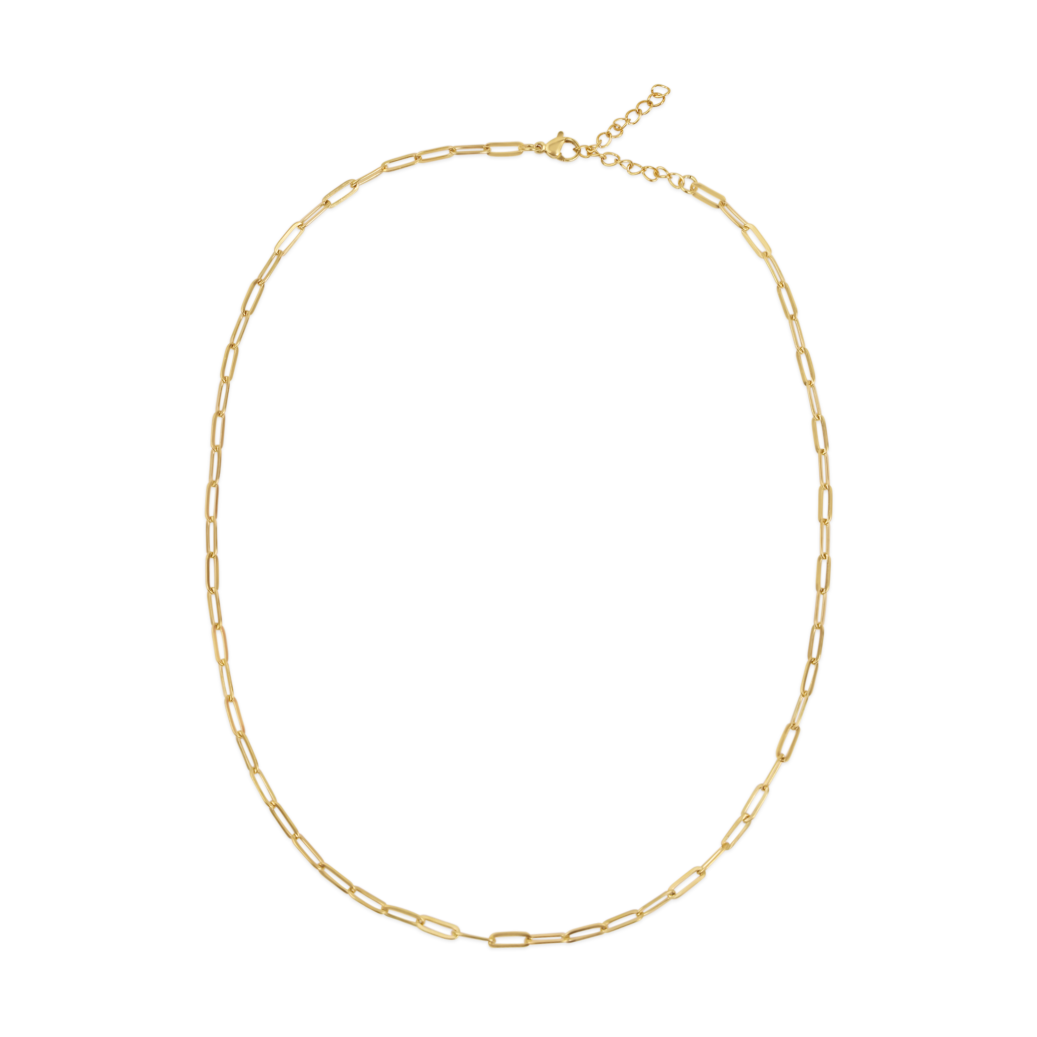 Basic layering paperclip chain