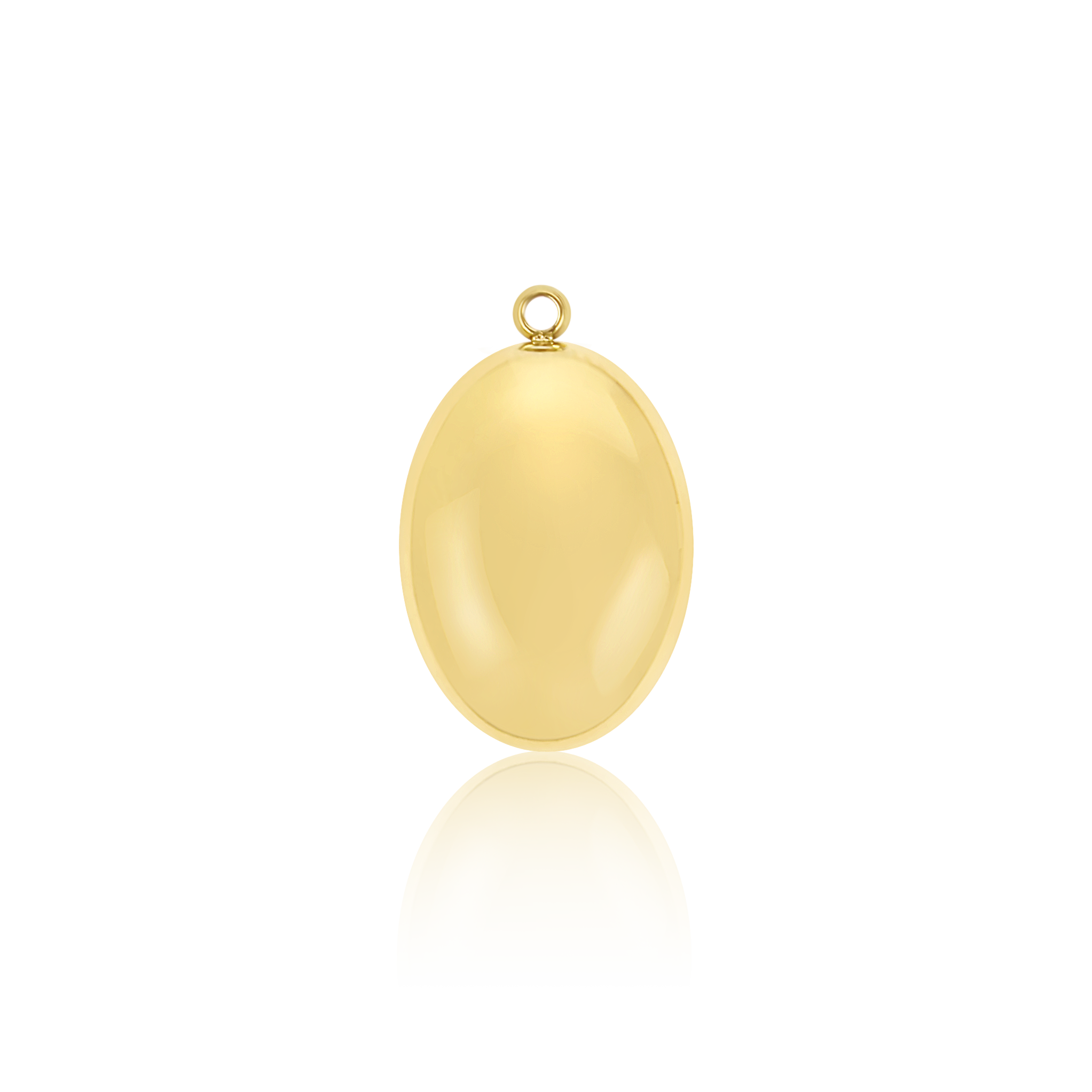 Golden Oval Anhänger