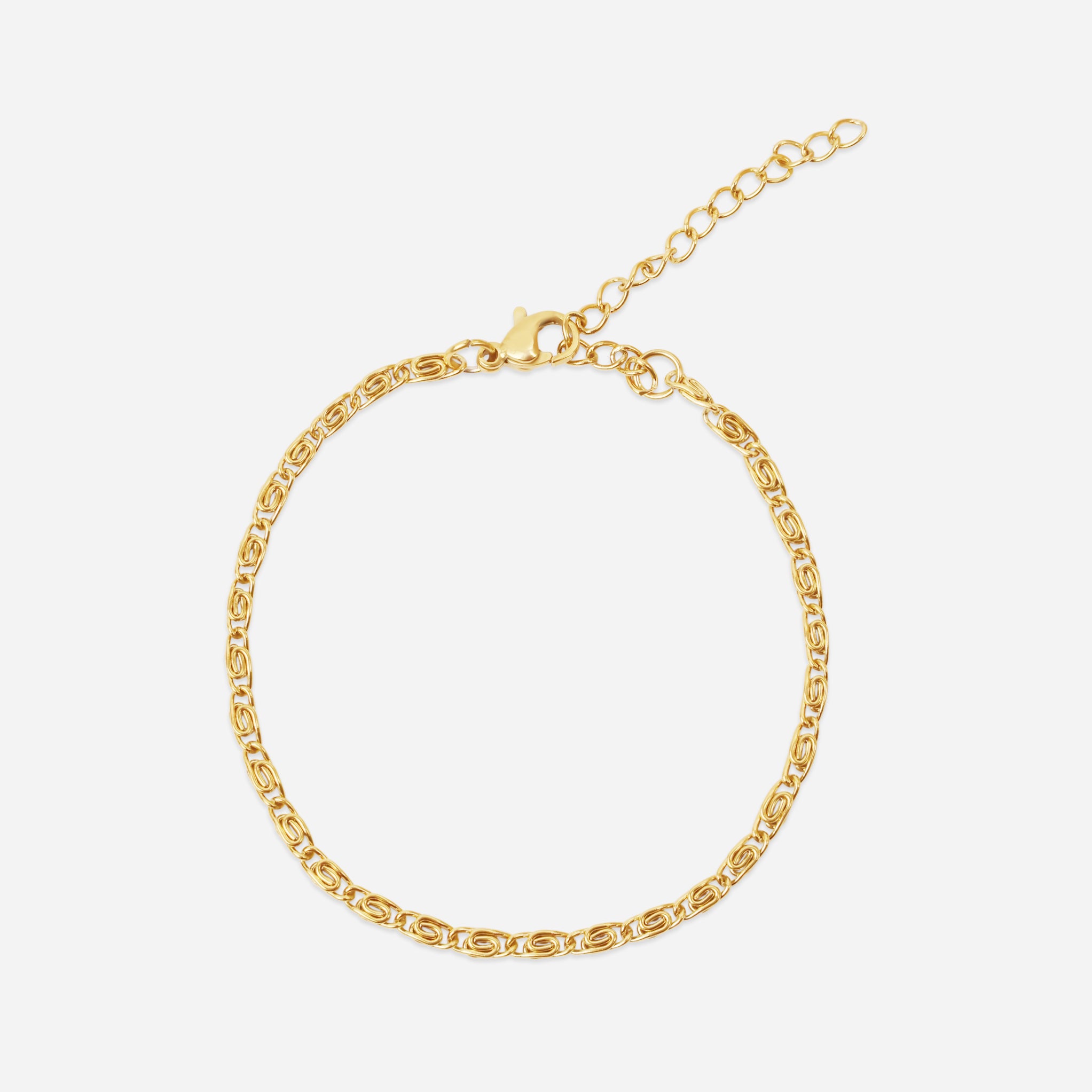 Armband mit geschwungenen Elementen