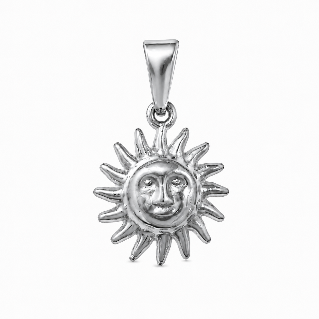 Kleine Sonne mit Gesicht