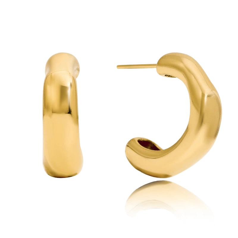 Runde irreguläre Creolen