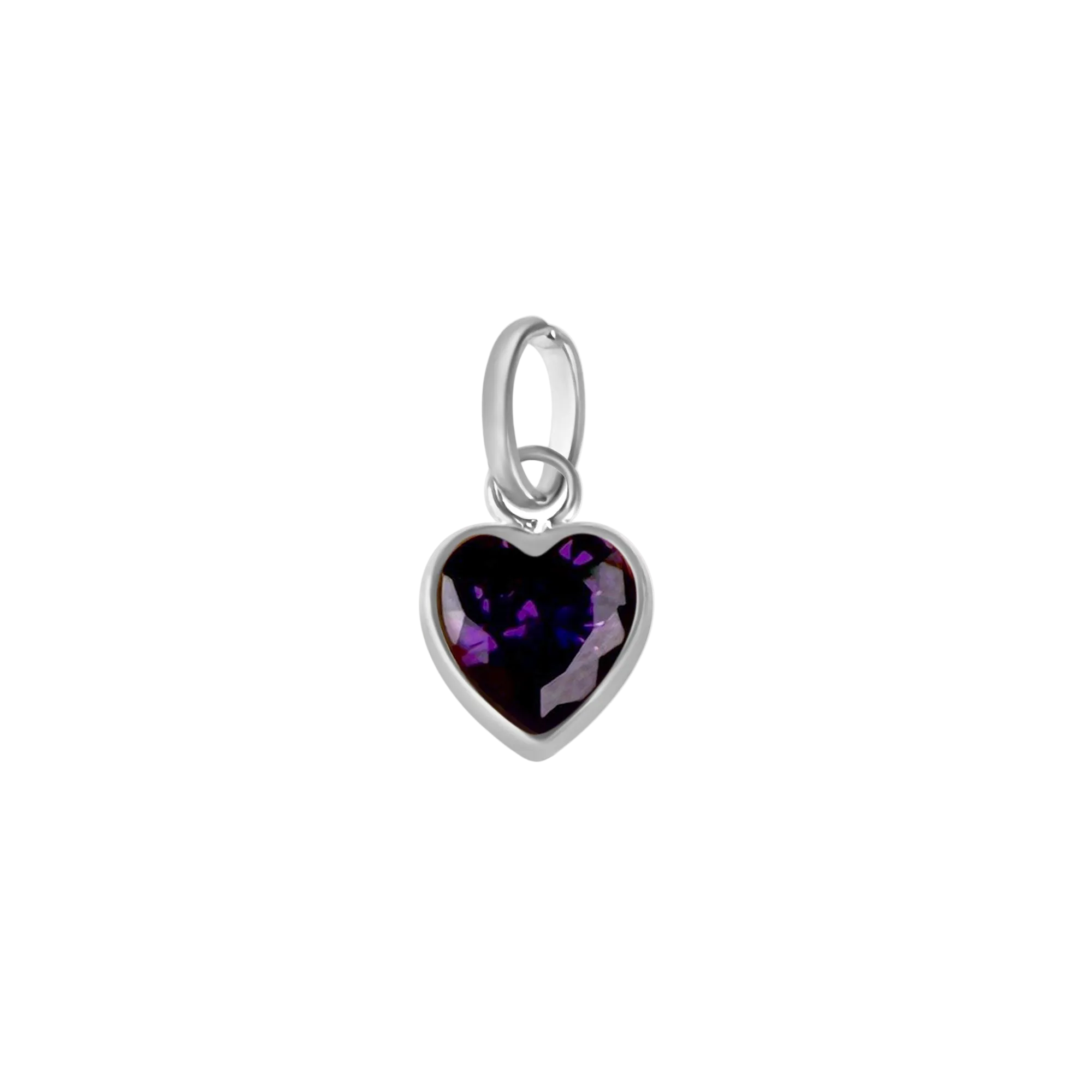 Zirkonia Herz Charm
