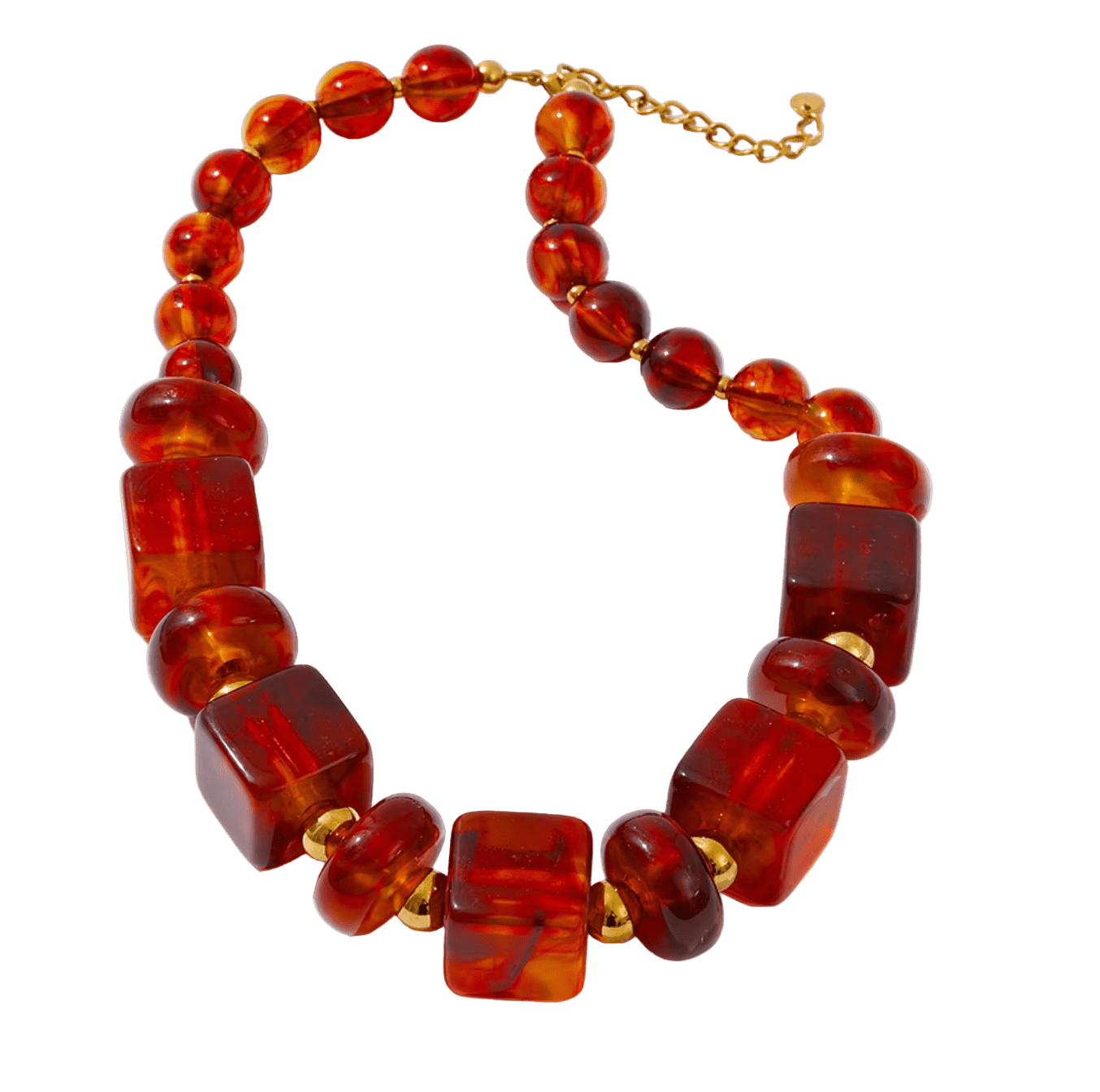 Amber Glow Necklace - Clout Vienna
