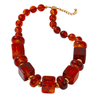 Amber Glow Necklace - Clout Vienna