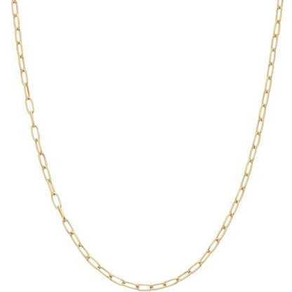 Basic layering paperclip chain - Clout Vienna#