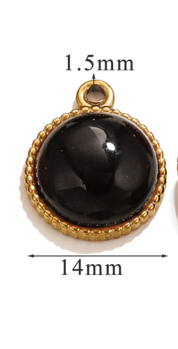 Black Elegance charm - Clout Vienna