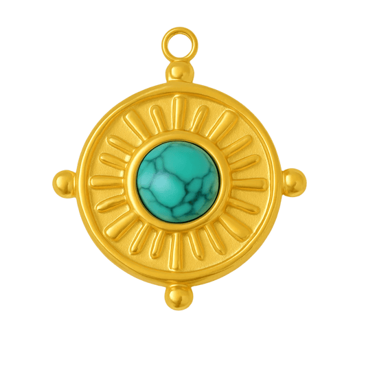 Boho Anhänger mit Türkis - Clout Vienna#