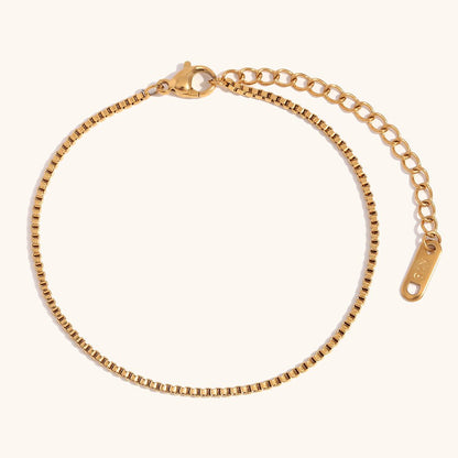 Box Chain Armband - Clout Vienna#
