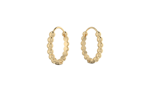 Dot Hoops - Clout Vienna