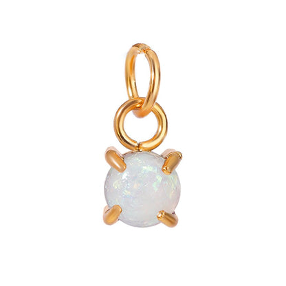 Golden Birthstone Charm - Clout Vienna#