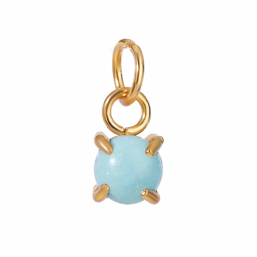 Golden Birthstone Charm - Clout Vienna#