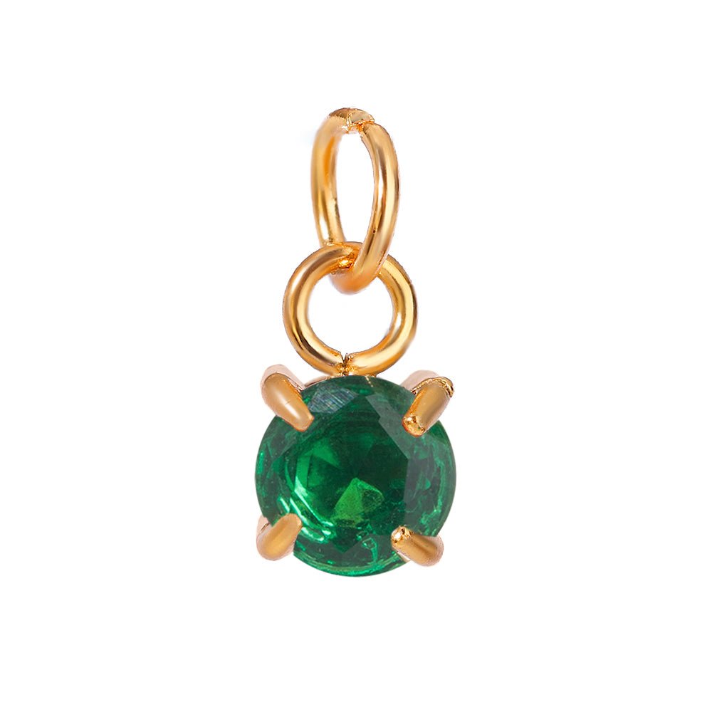 Golden Birthstone Charm - Clout Vienna#