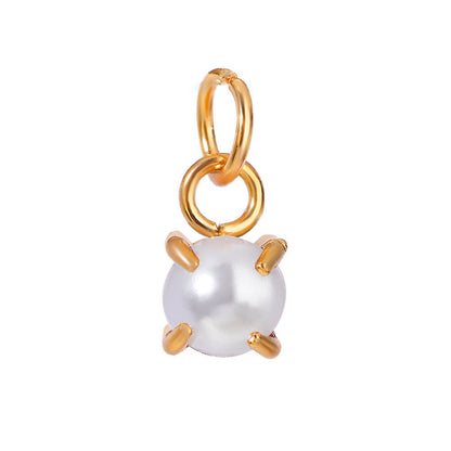 Golden Birthstone Charm - Clout Vienna#